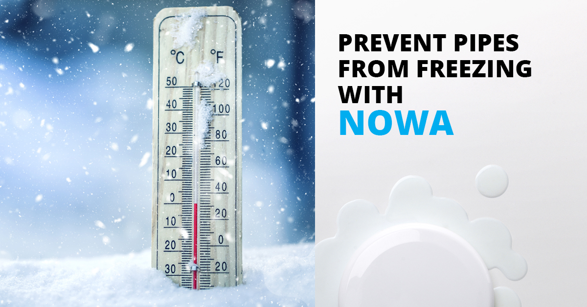 Prevent frozen pipes with nowa